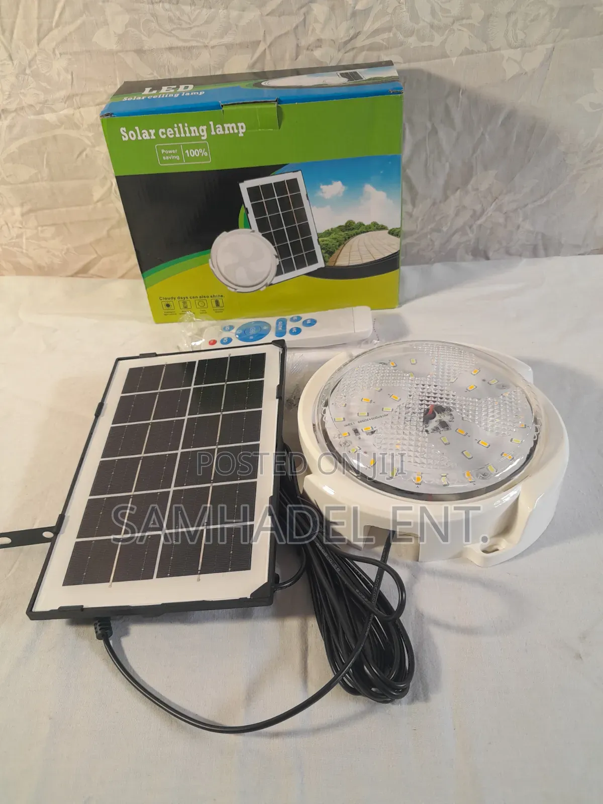40watts Solar Ceiling Light With Remote Control