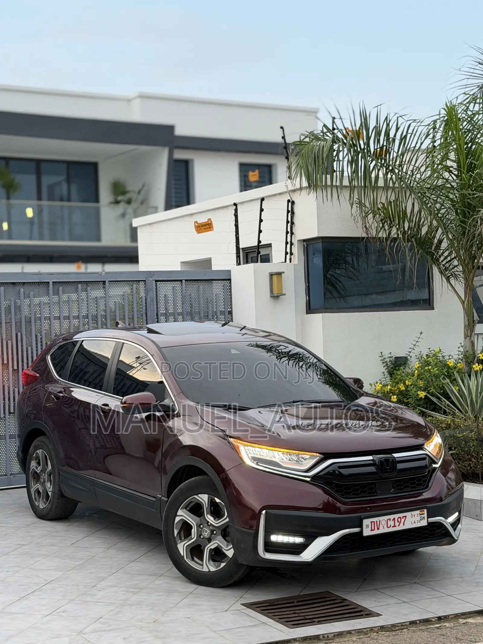Honda CR-V EX AWD 2018 Red