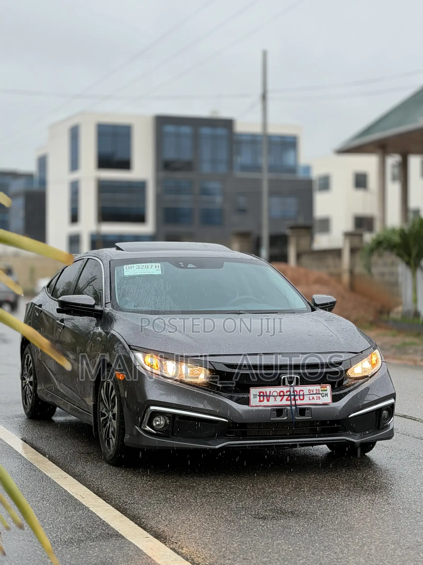 Honda Civic EX 4dr Sedan (2.0L 4cyl) 2017 Gray