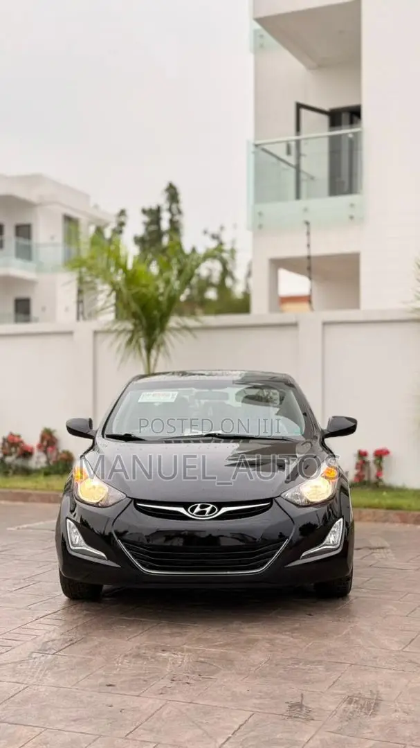 Hyundai Elantra Limited 4dr Sedan (1.8L 4cyl 6A) 2015 Black