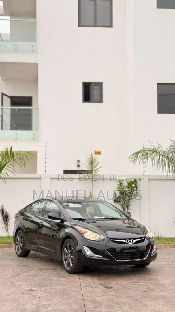 Hyundai Elantra Limited 4dr Sedan (1.8L 4cyl 6A) 2015 Black
