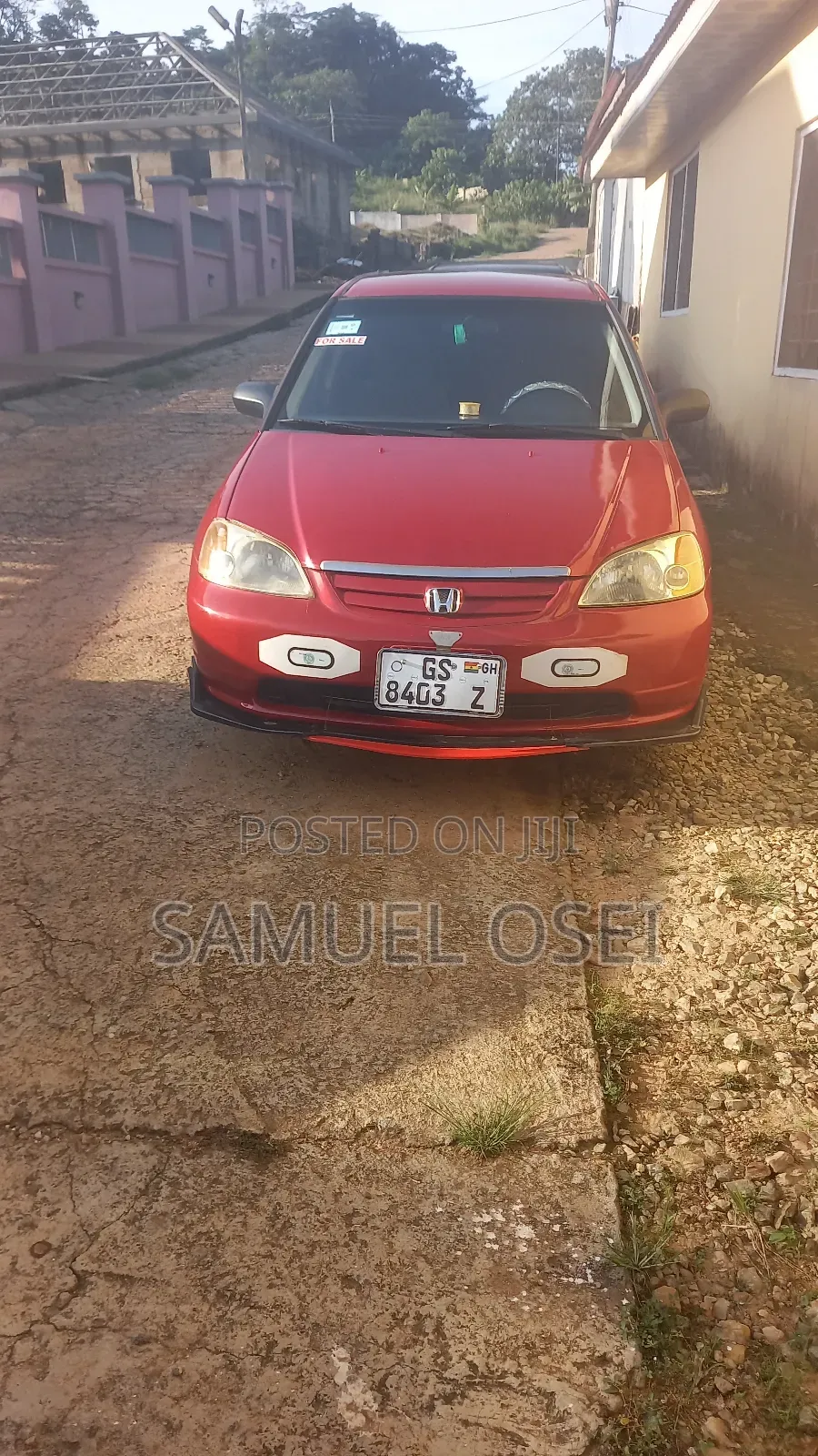 Honda Civic Coupe 2003 Red