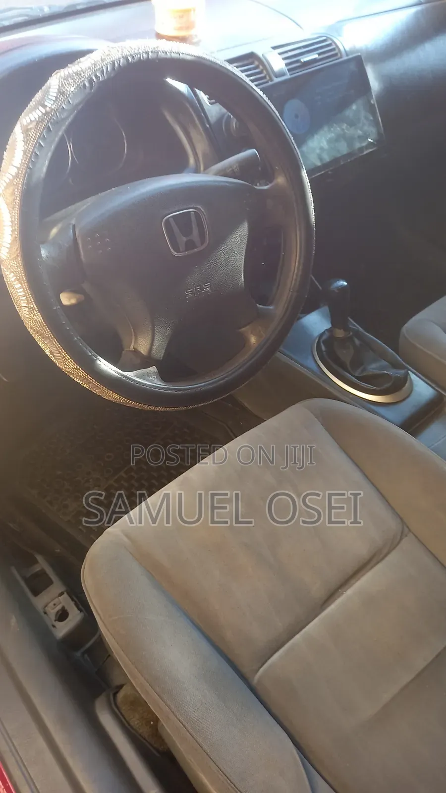 Honda Civic Coupe 2003 Red