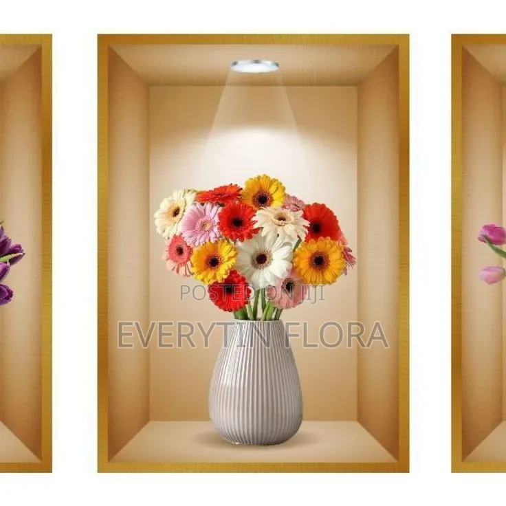 3d Plant Wall Sticker Decal