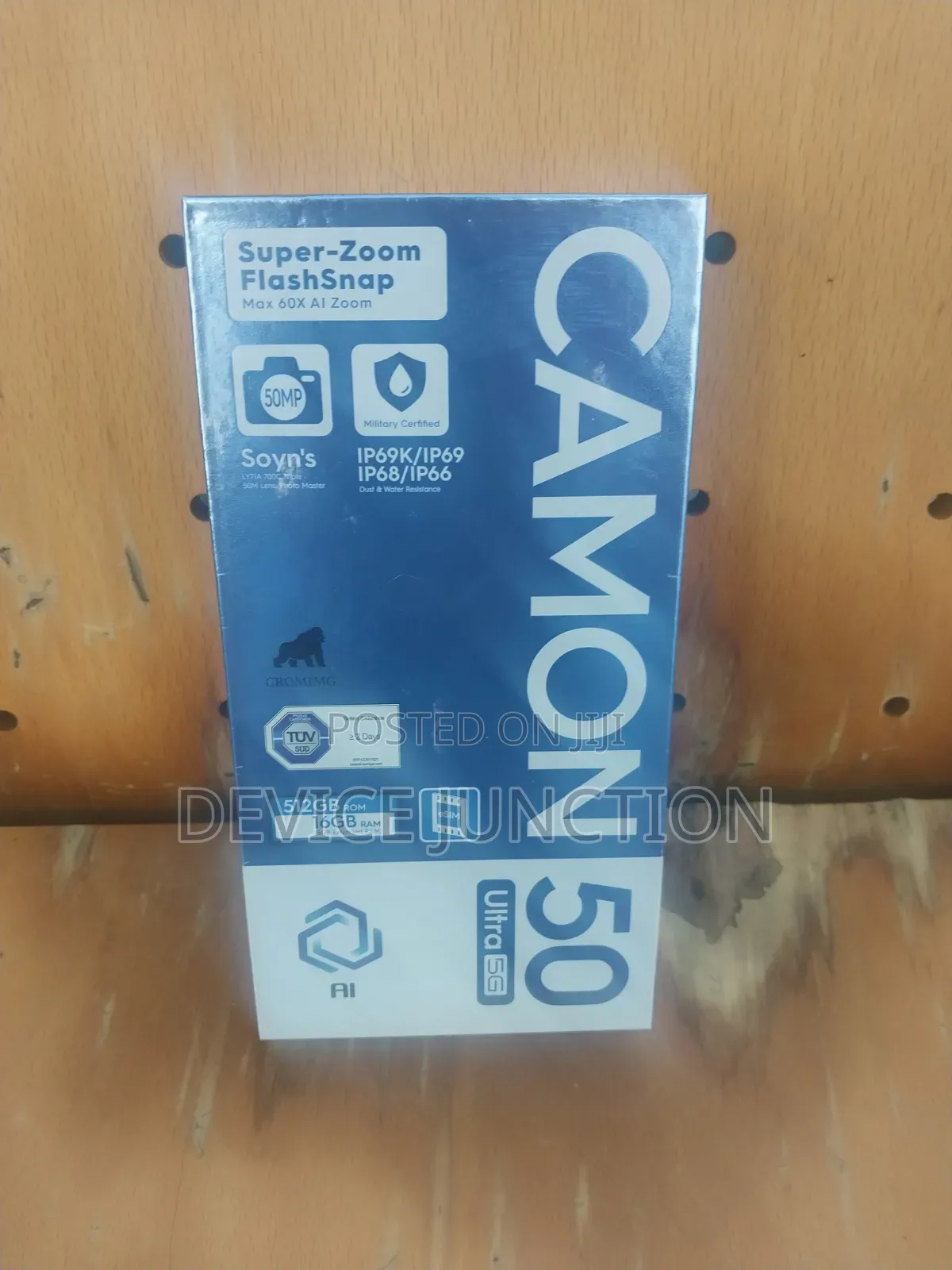 New Tecno Camon 50 Ultra 512 GB Black
