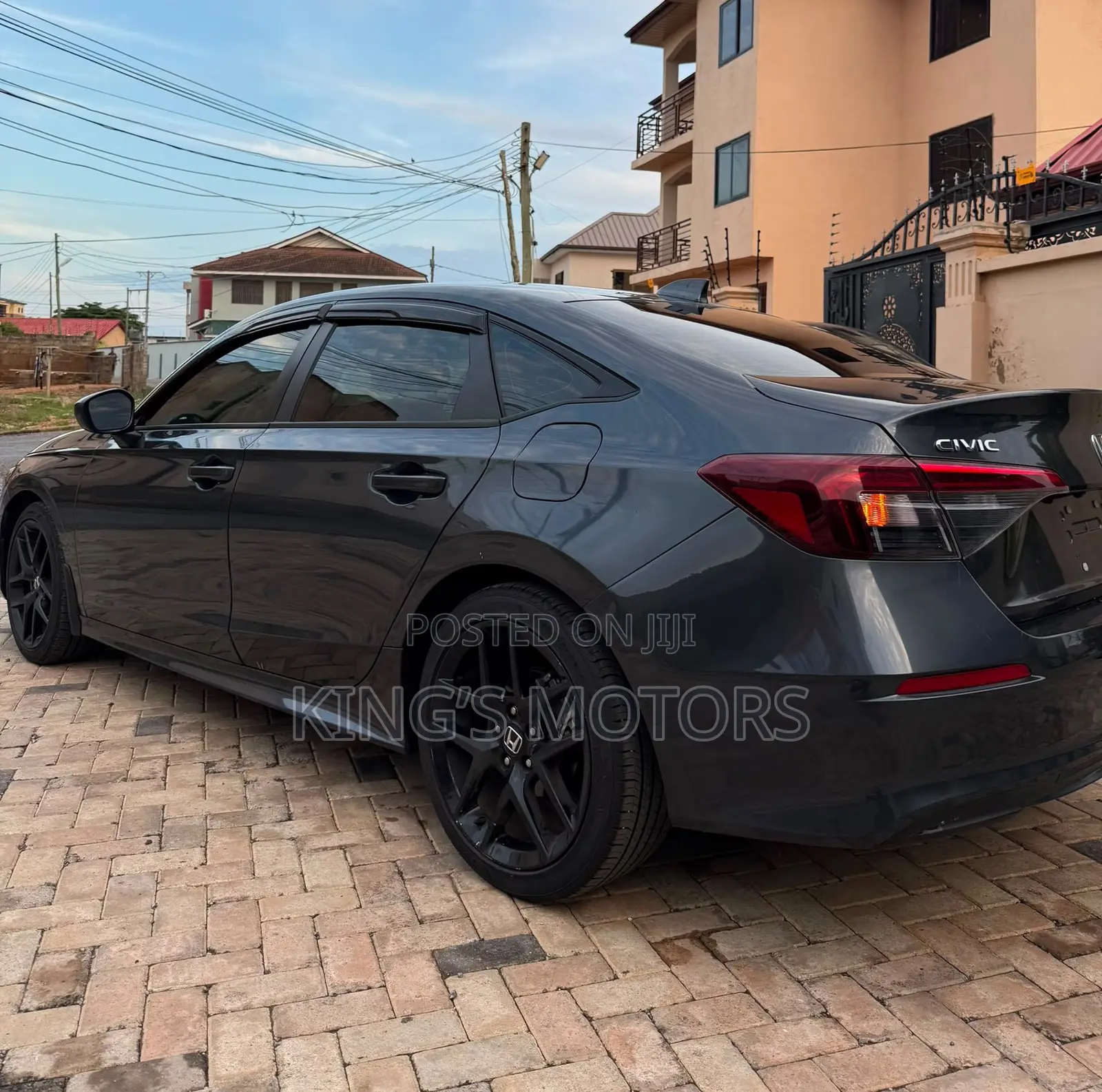 Honda Civic EX-L 2022 Black