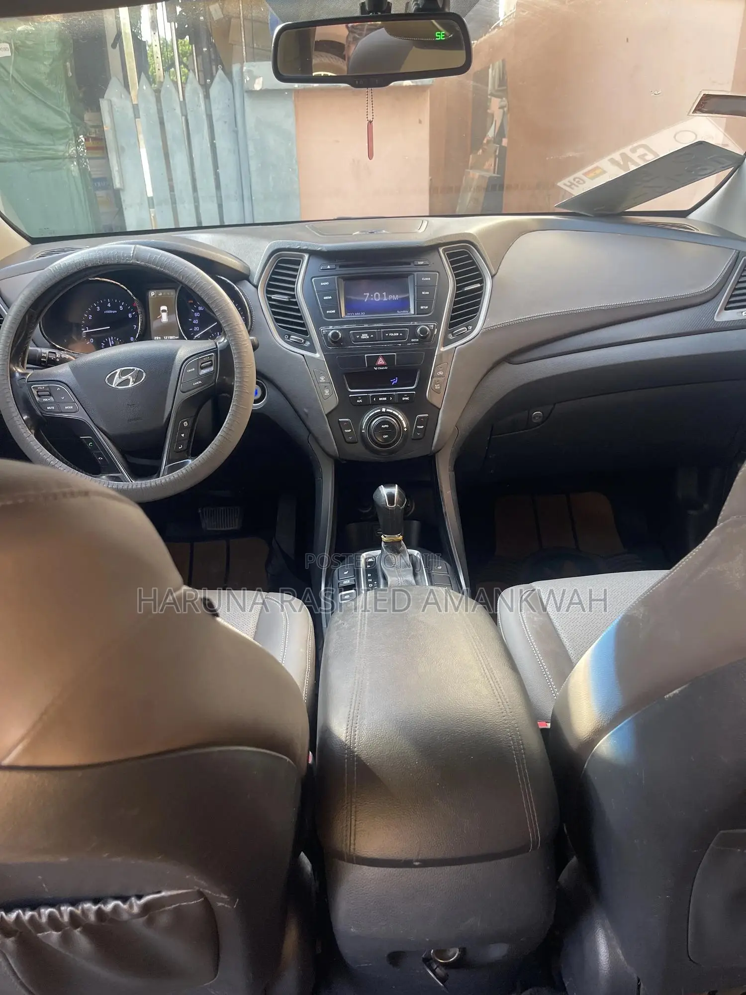 Hyundai Santa Fe Limited FWD 2017 Blue