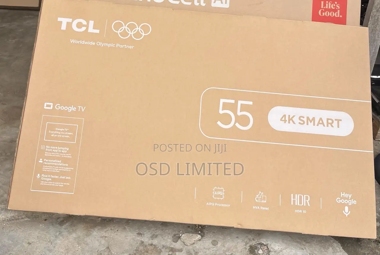 World Cup Promo TCL 55p6l With HDR Metallic Bezel-Less Build Tv