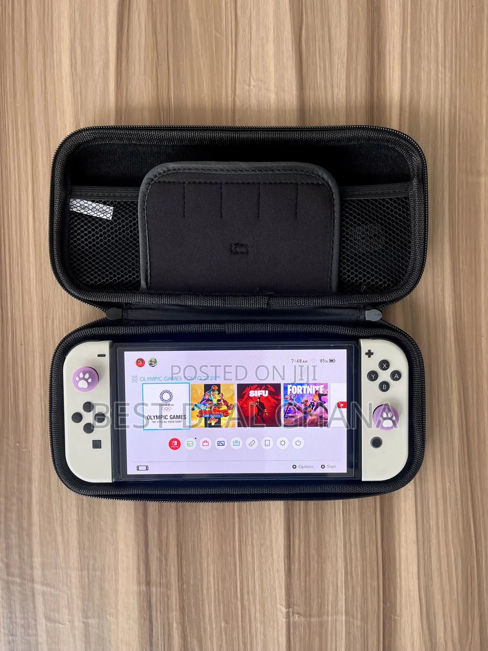 Nintendo Switch Oled With Games and Accessories