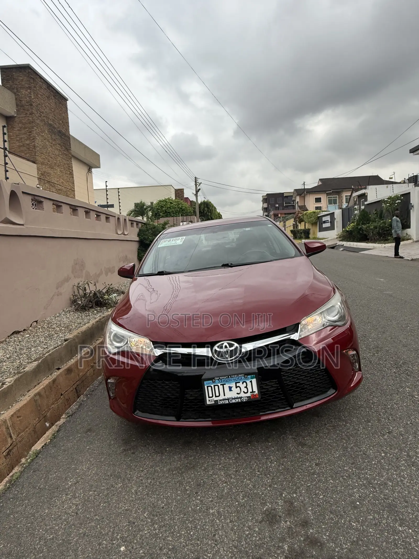 Toyota Camry SE 4dr Sedan (2.5L 4cyl 6A) 2017 Red