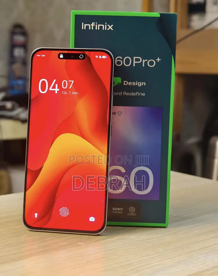New Infinix Hot 60 Pro+ 256 GB White