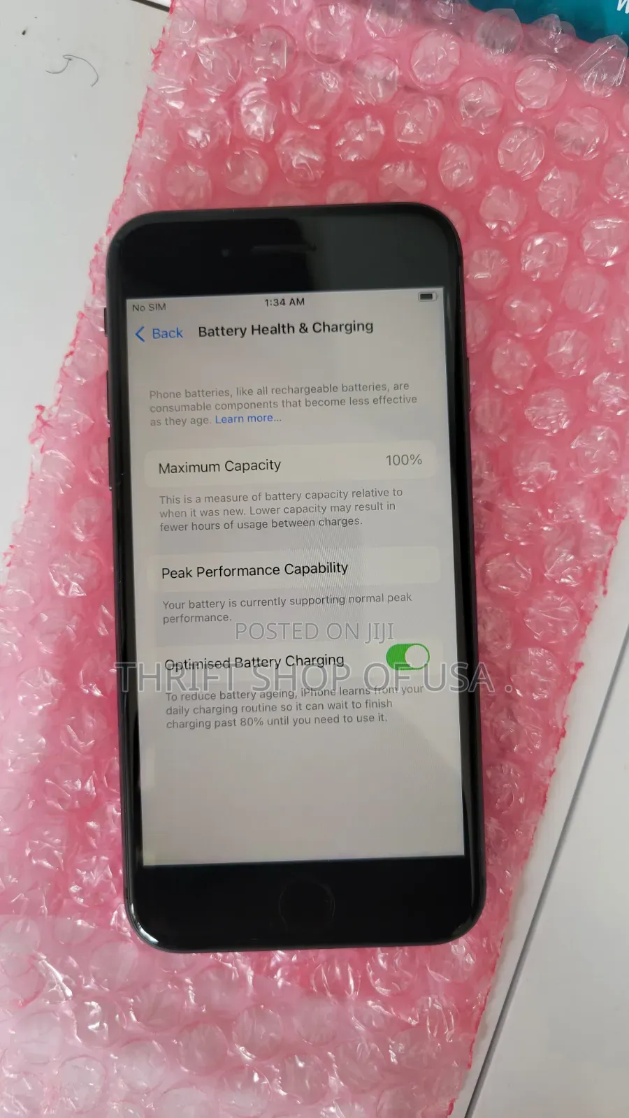 Apple iPhone 8 128 GB Black