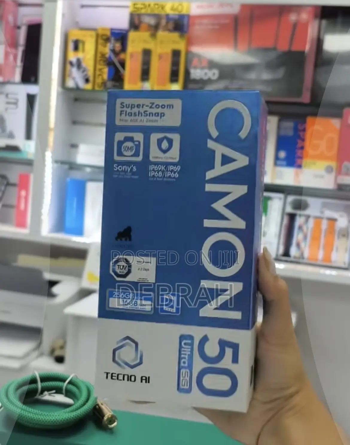New Tecno Camon 50 Ultra 512 GB Black