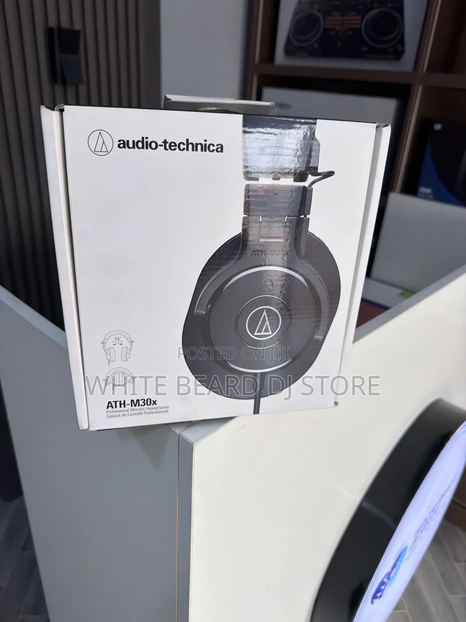 Audio-technica Ath-m30x Closed-back Monitor Headphones (Black)