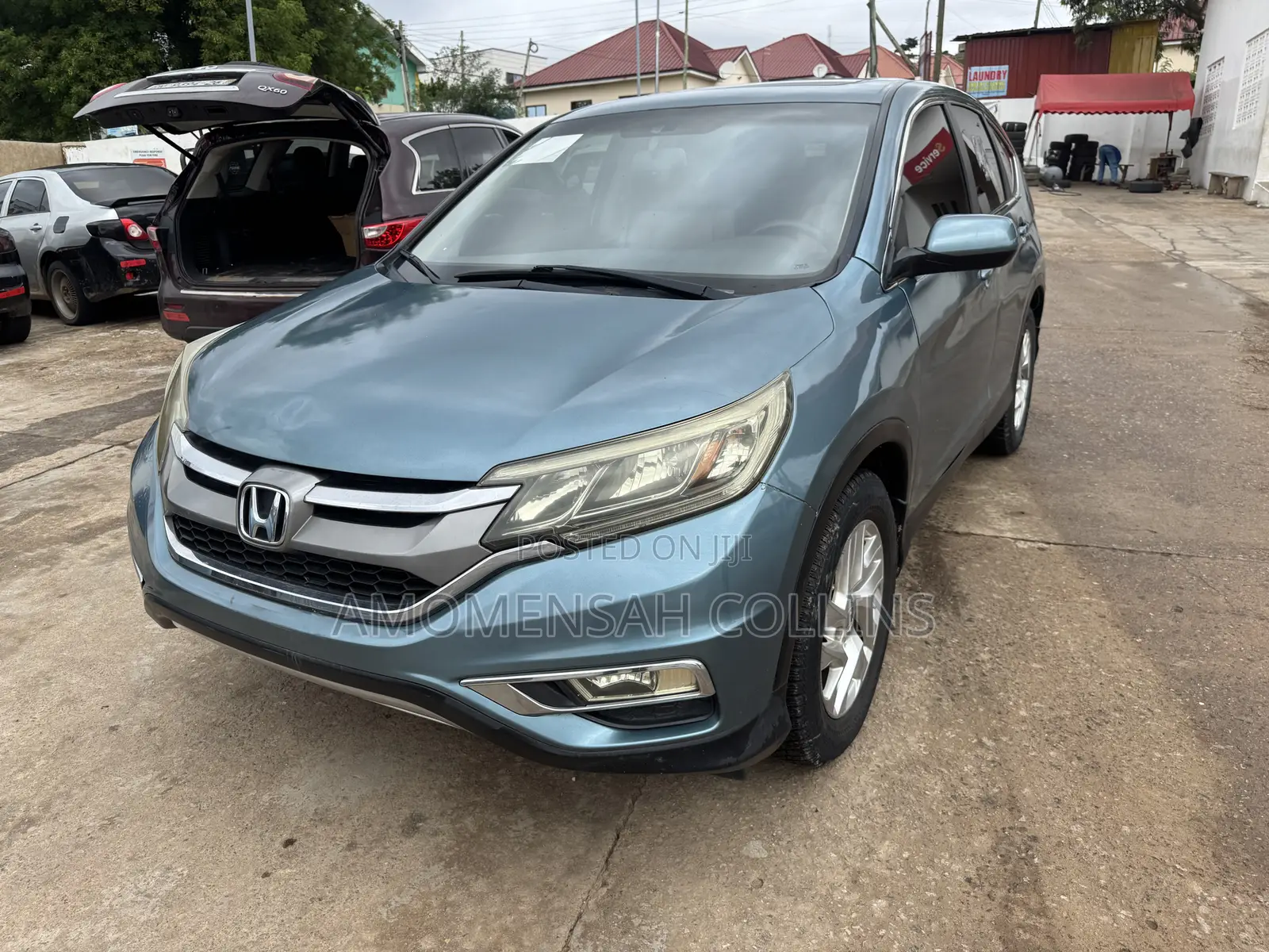 Honda CR-V EX 4dr SUV AWD (2.4L 4cyl CVT) 2015 Green