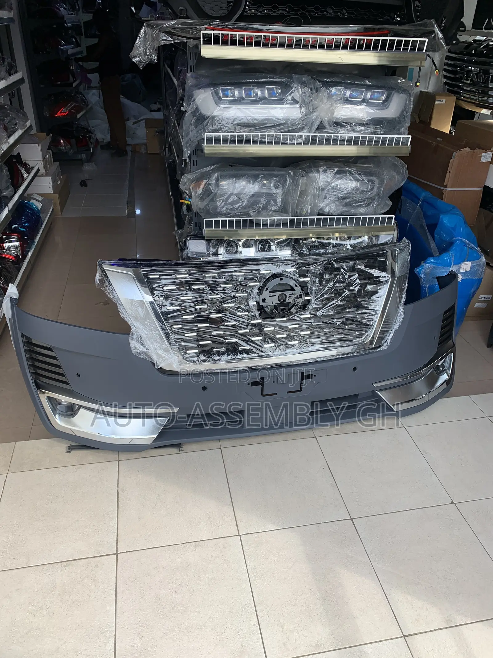 Nissan Patrol 2020-2023 Front Bumper Complete