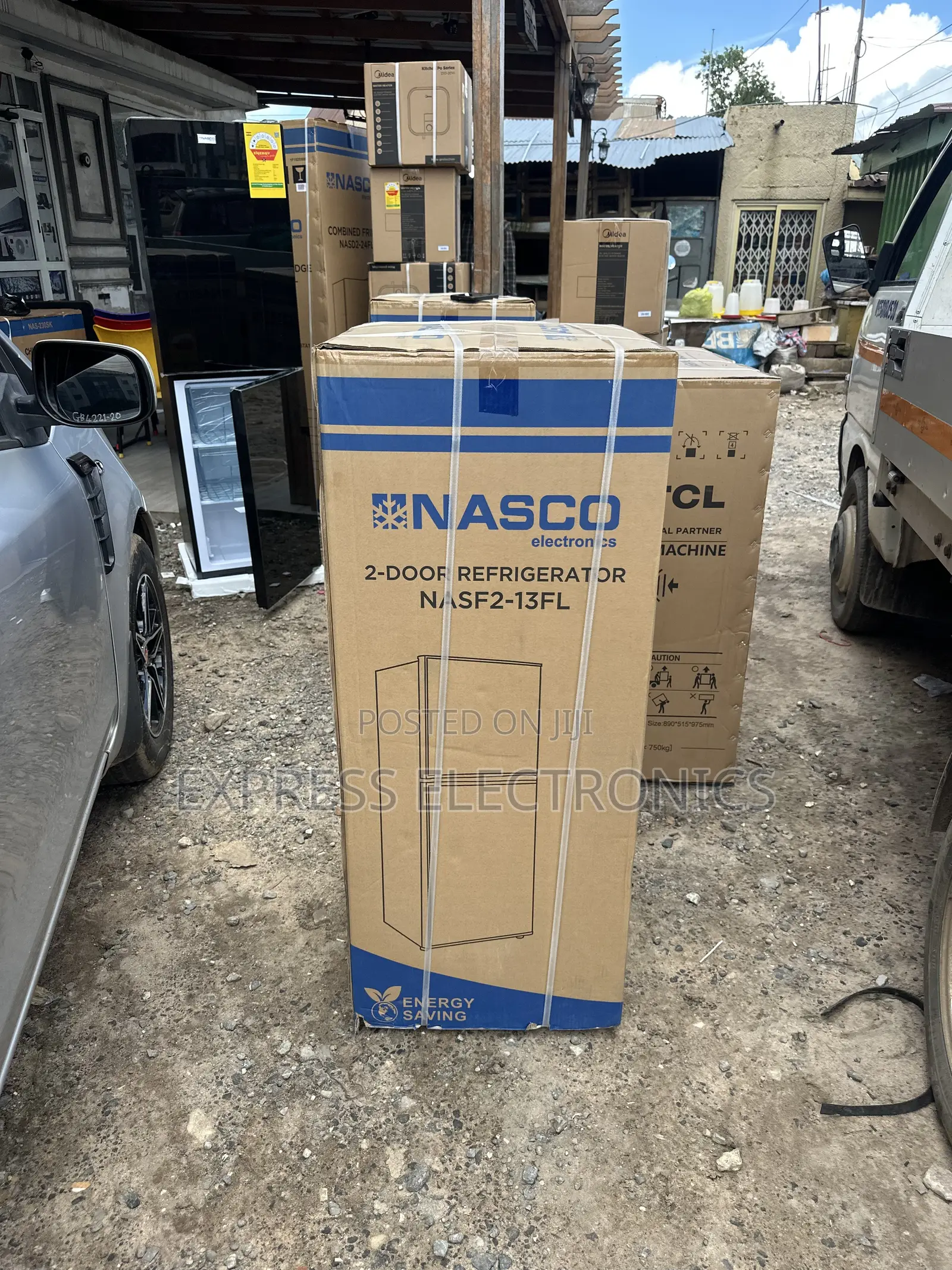 Brand New Double Door Fridge Nasf2-13fl Nasco Fridge
