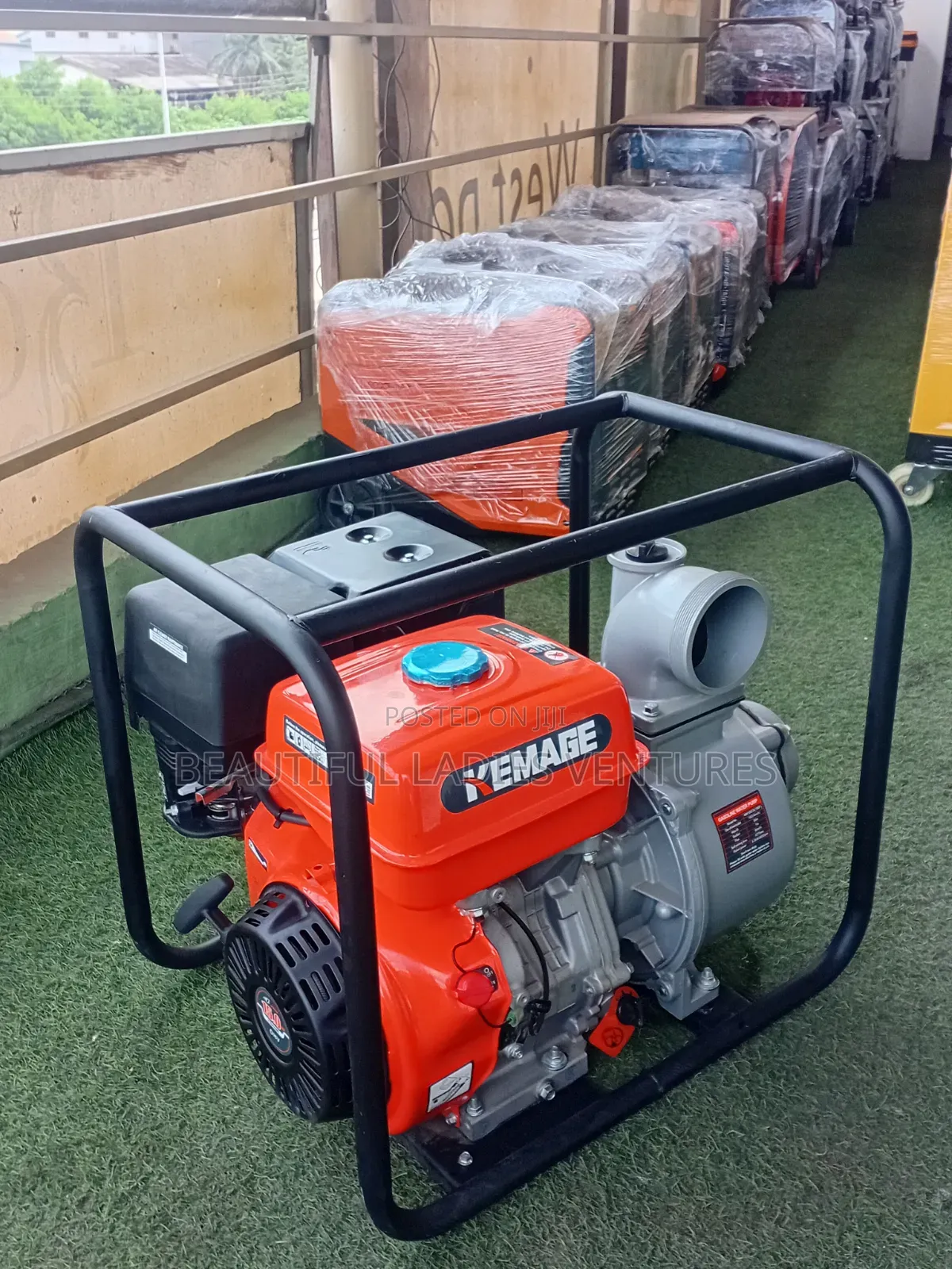 Easy-Start Petrol Water Pump