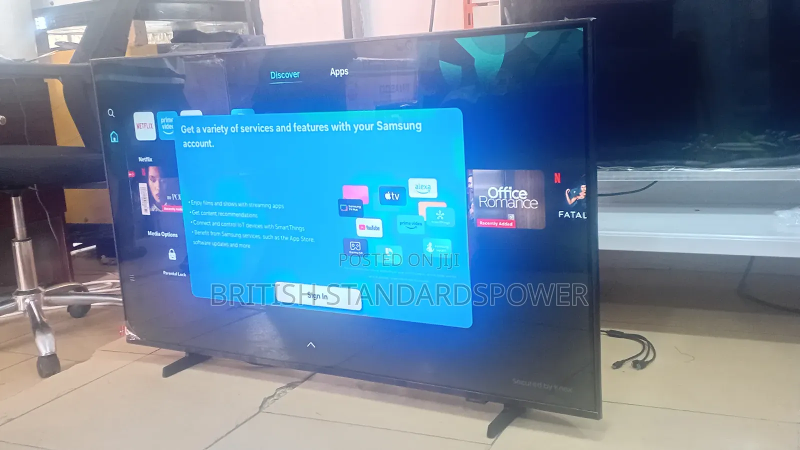 Turn Every Night Into Movie Night Wit Samsung 43-Inch Smart Tv. 43inch