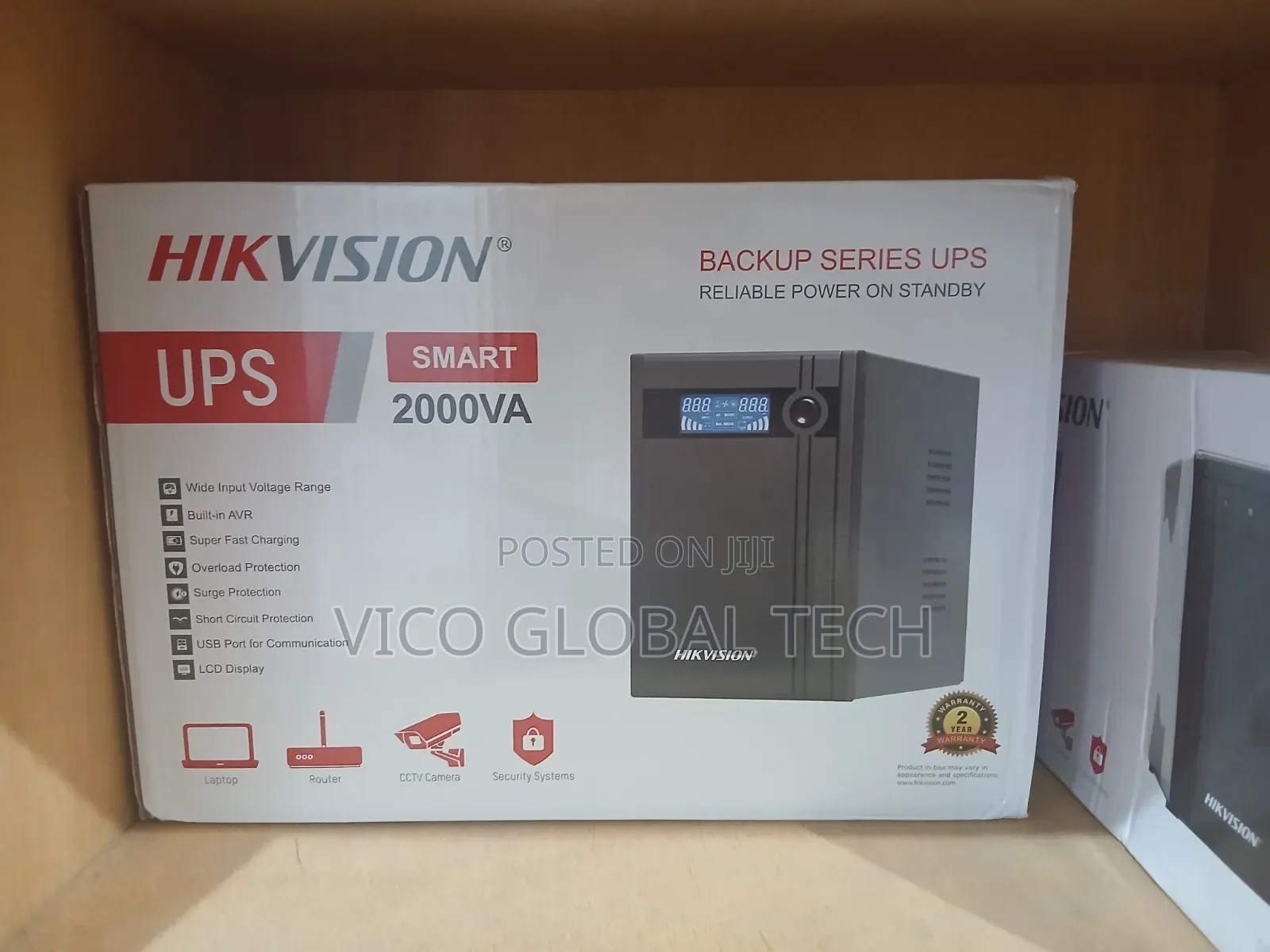 Hikvision Ups 2000va