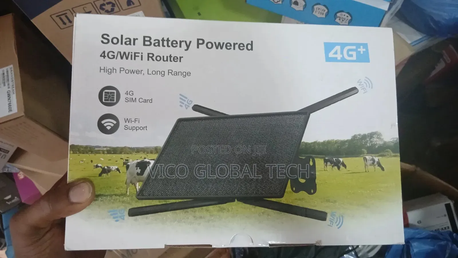 4g/Wifi Solar Router