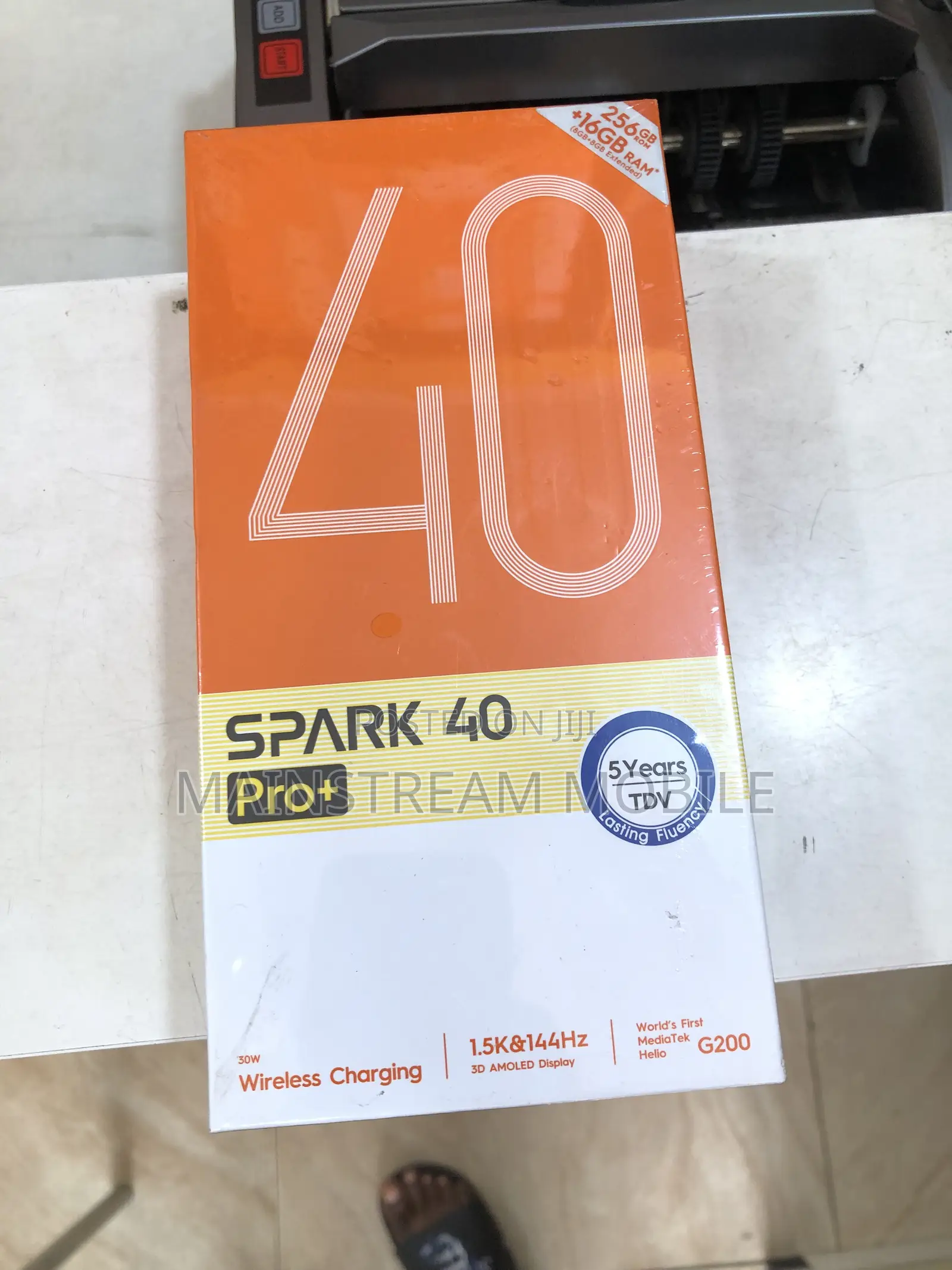 New Tecno Spark 40 Pro+ 256 GB Black
