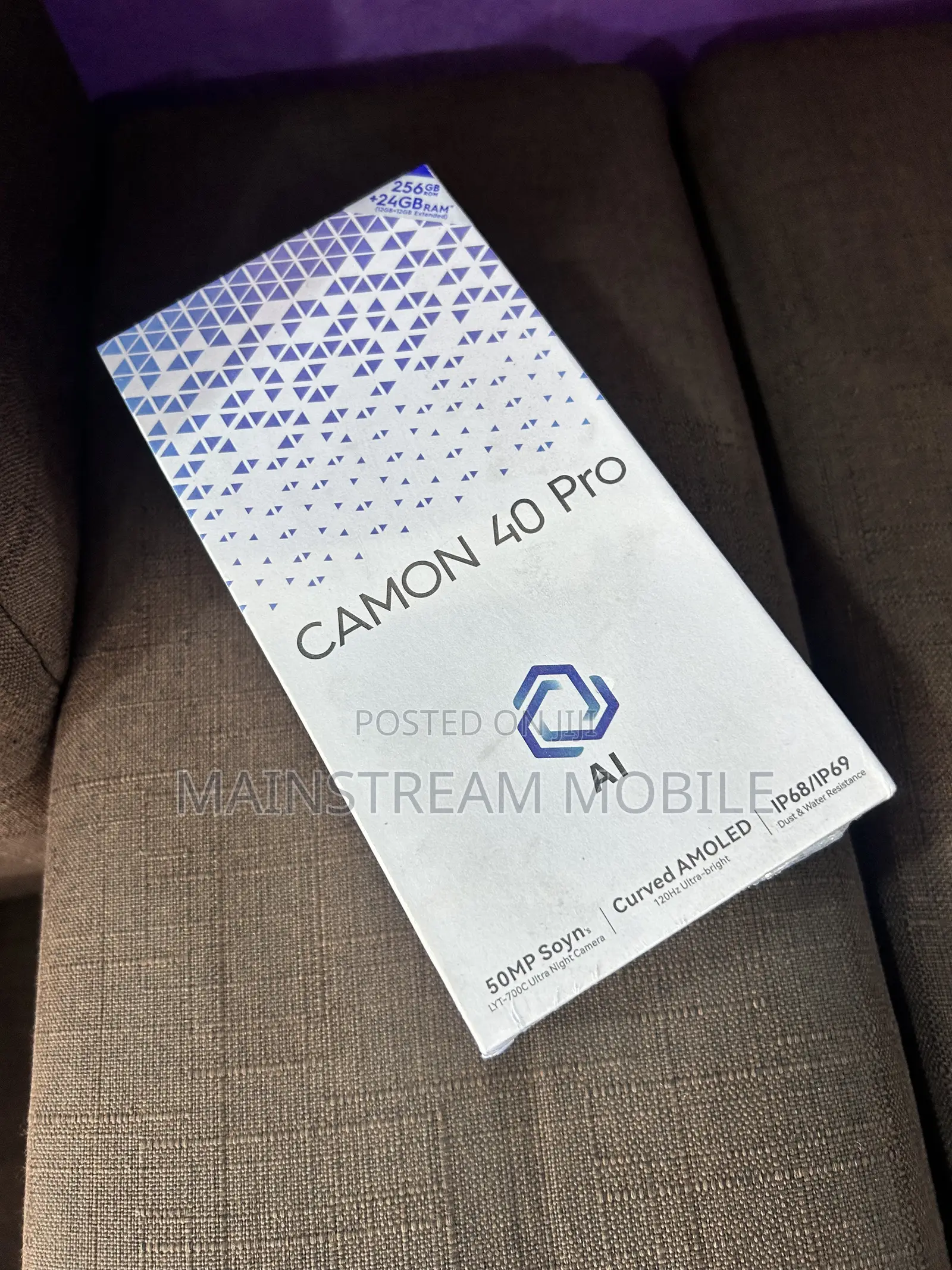 New Tecno Camon 40 Pro 5G 256 GB Gray