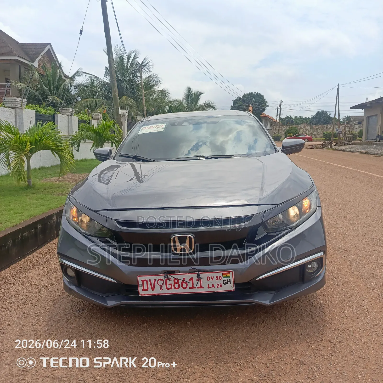 Honda Civic 2021 Gray