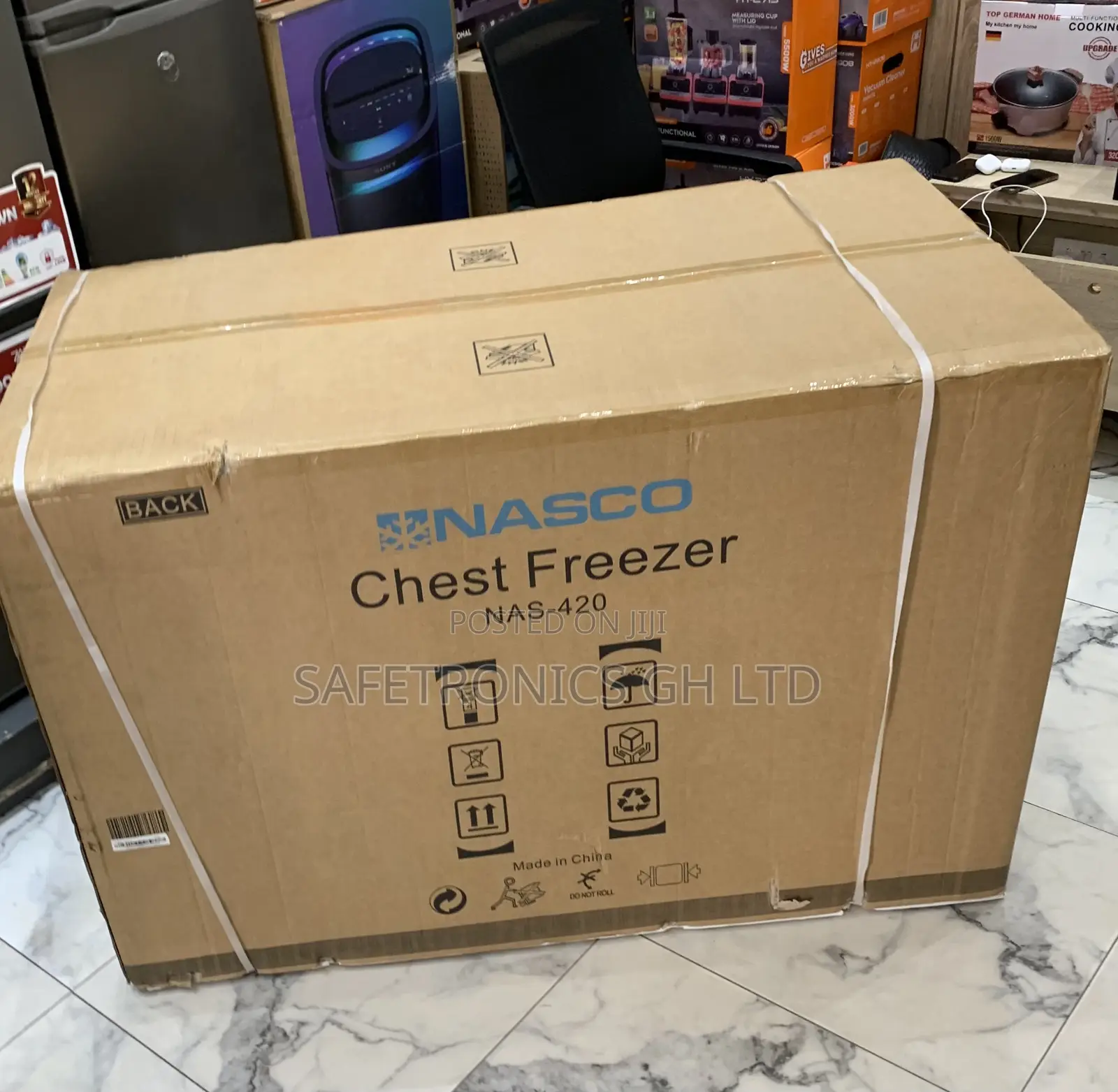 Zealous New Nasco 380ltrs Chest Freezer- Nas-420