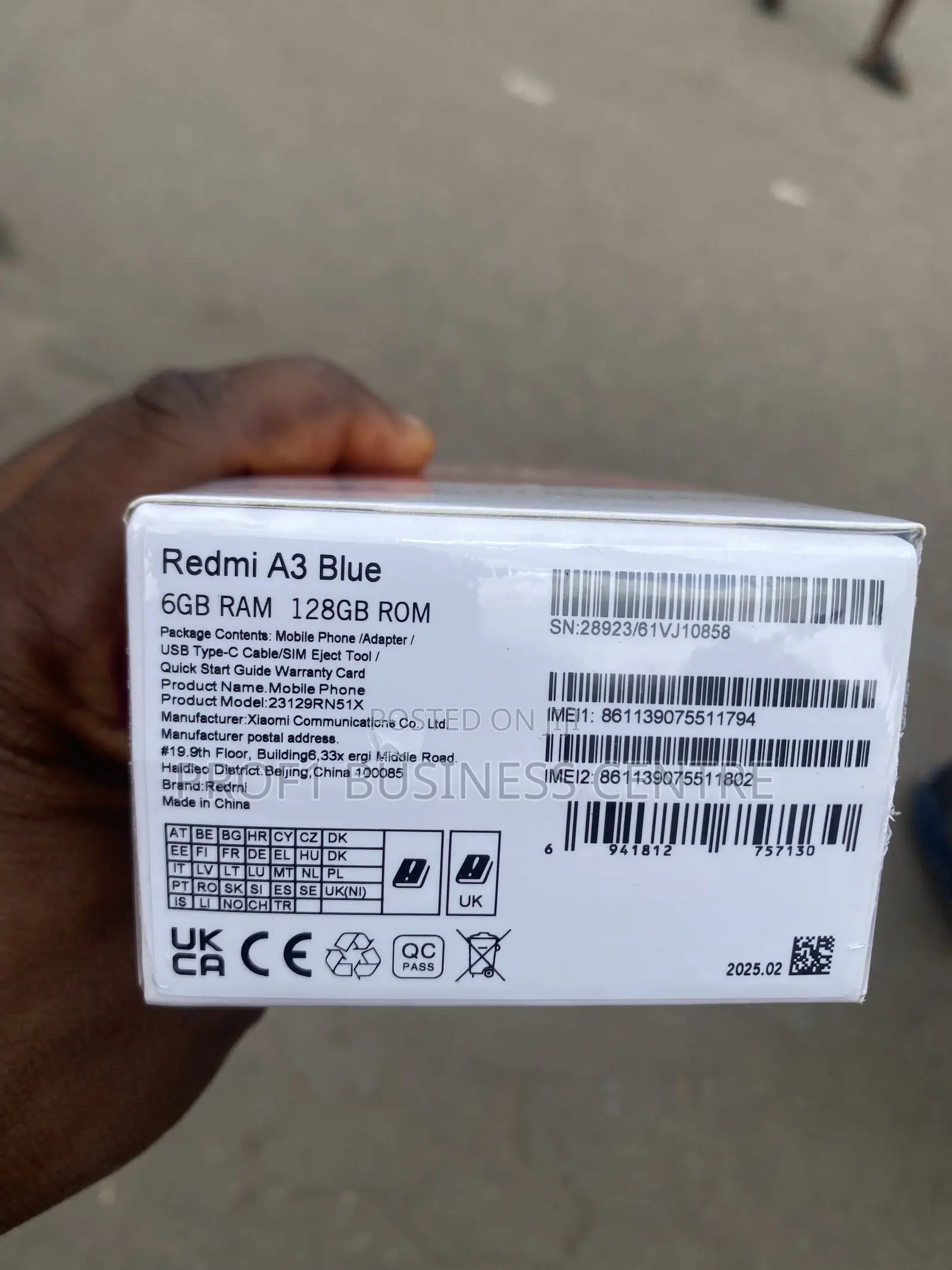 New Mi-Tribe A500 128 GB Blue
