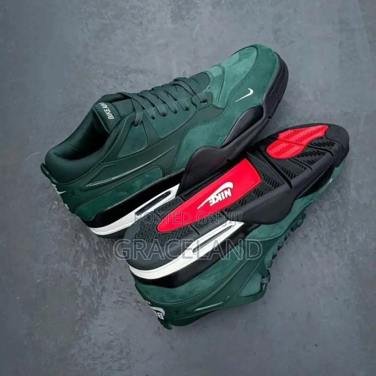 This X Original Nike Sneaker Air Jordan 4 Rm Sp Driveway Green