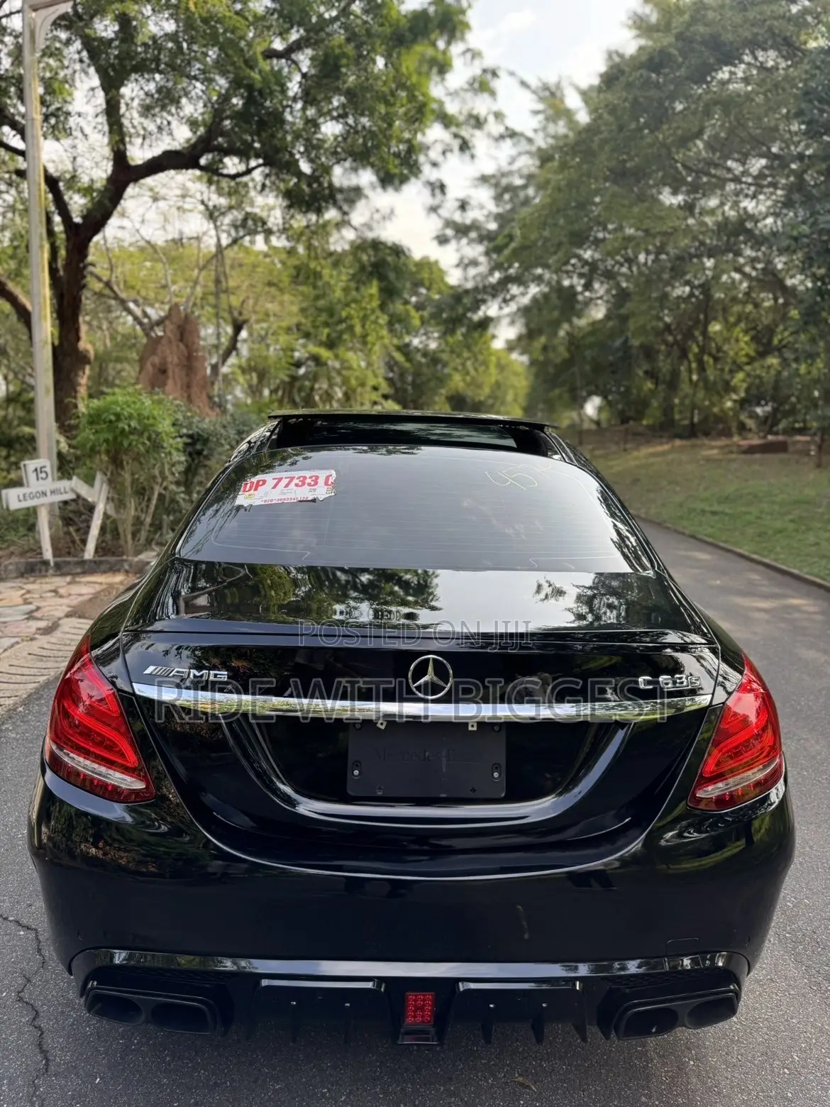 Mercedes-Benz C63 2016 Black