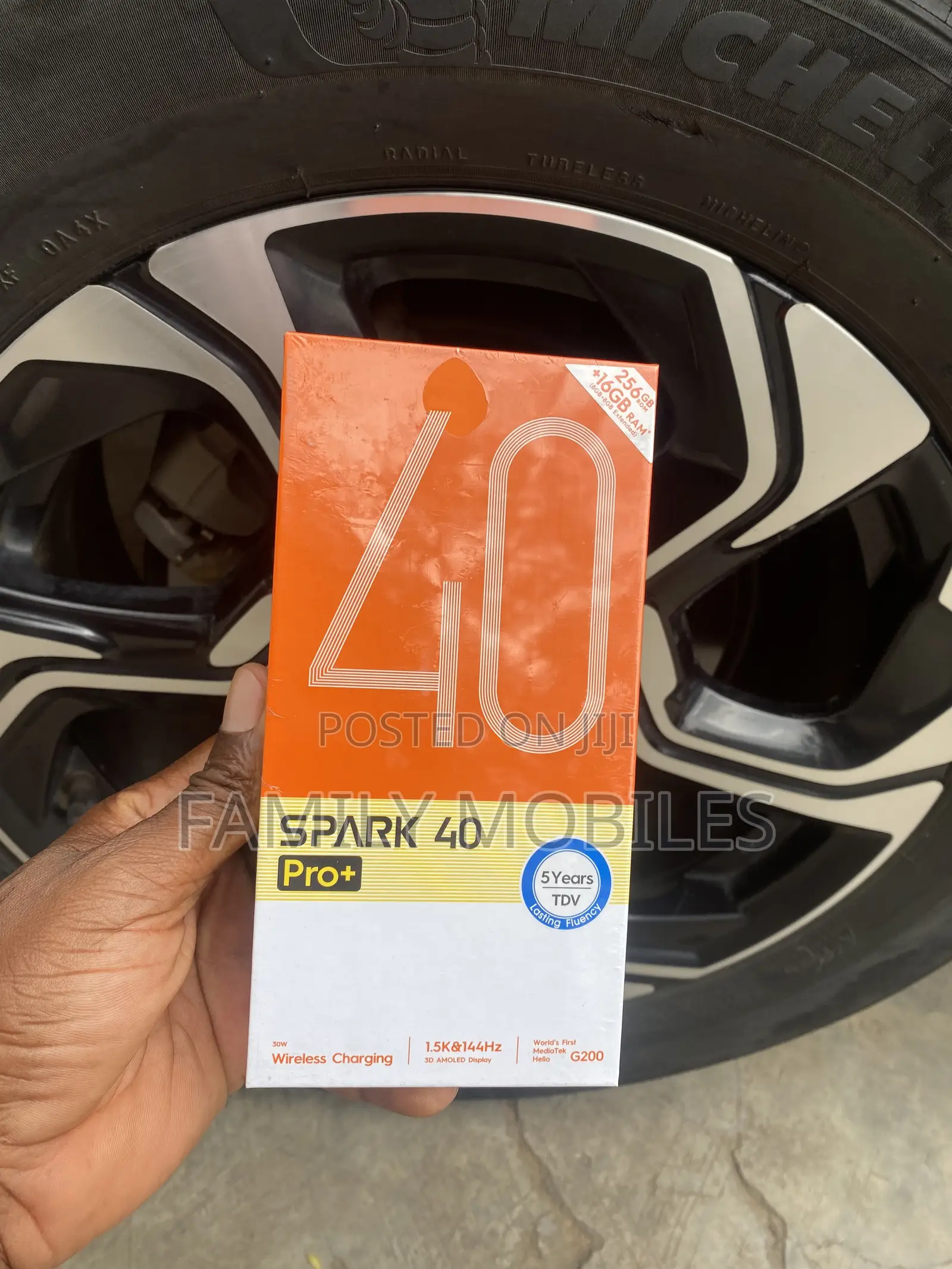 New Tecno Spark 40 Pro+ 256 GB Blue