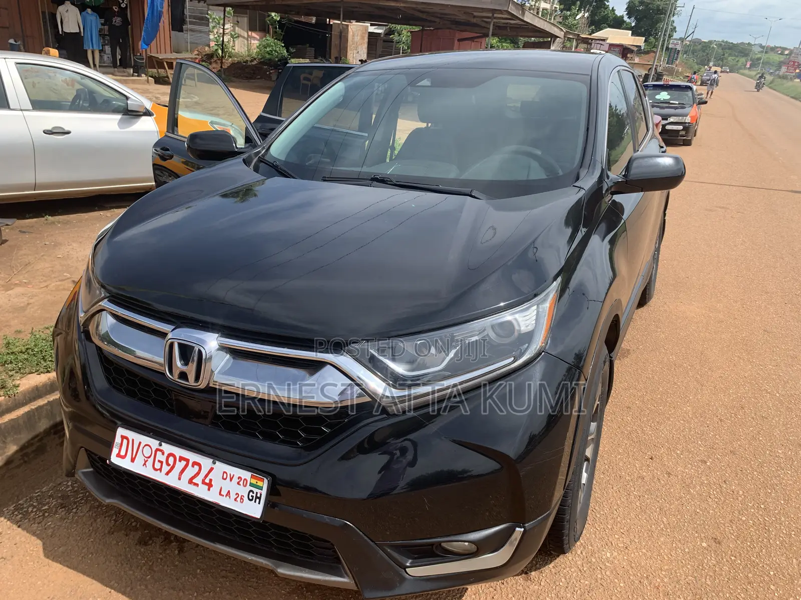Honda CR-V EX-L 4dr SUV AWD (1.5L 4cyl CVT) 2017 Black