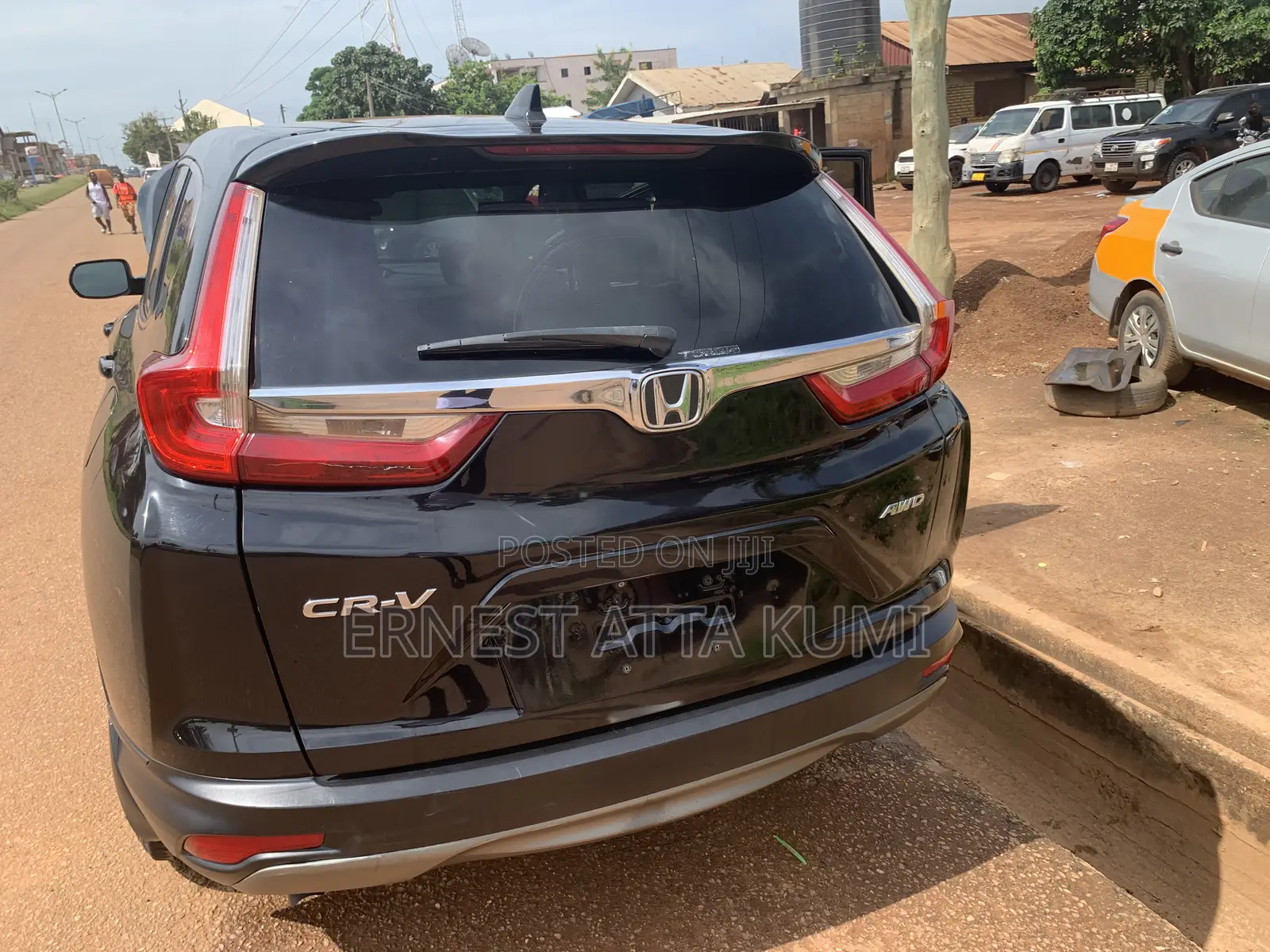 Honda CR-V EX-L 4dr SUV AWD (1.5L 4cyl CVT) 2017 Black