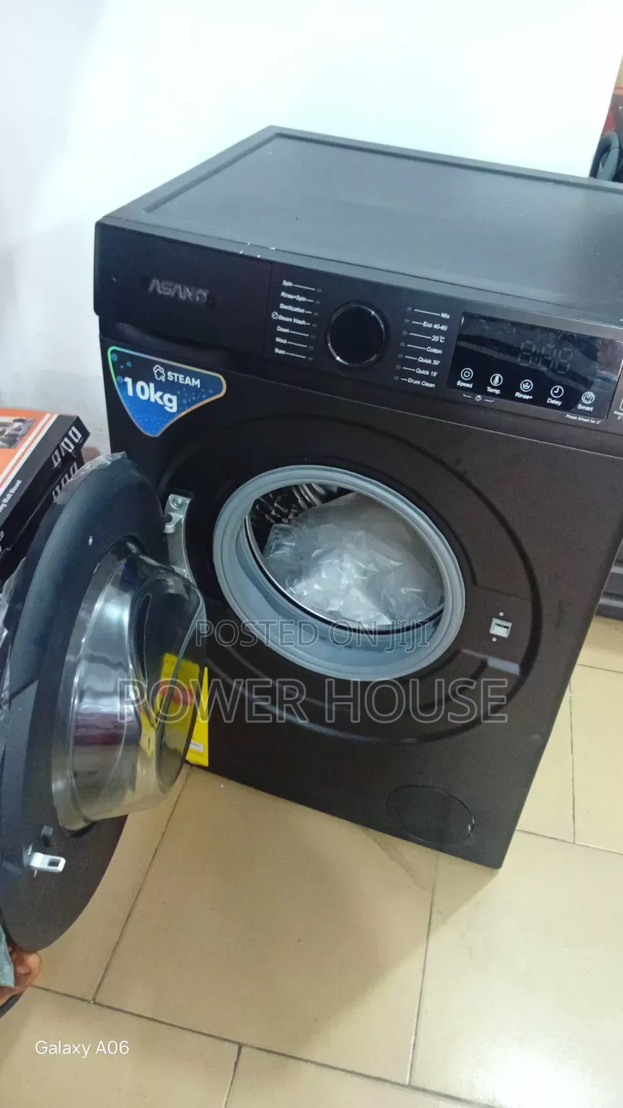 Smart, Fast Efficient–Asano 10kg Washing Machine Available Now 10kg