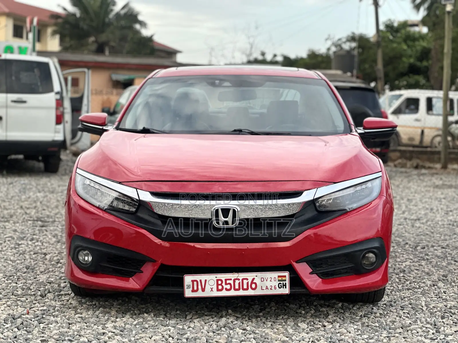 Honda Civic Touring 2dr Coupe (1.5L 4cyl) 2016 Red