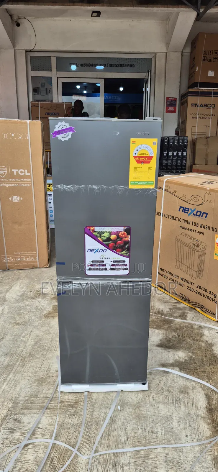 High Energy Efficency of Nexon Bottom Freezer Available