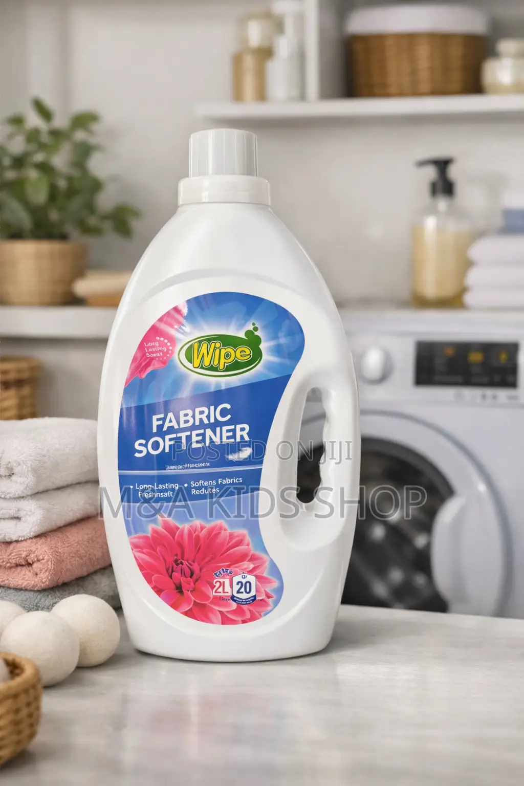 Wipe Fabric Softener