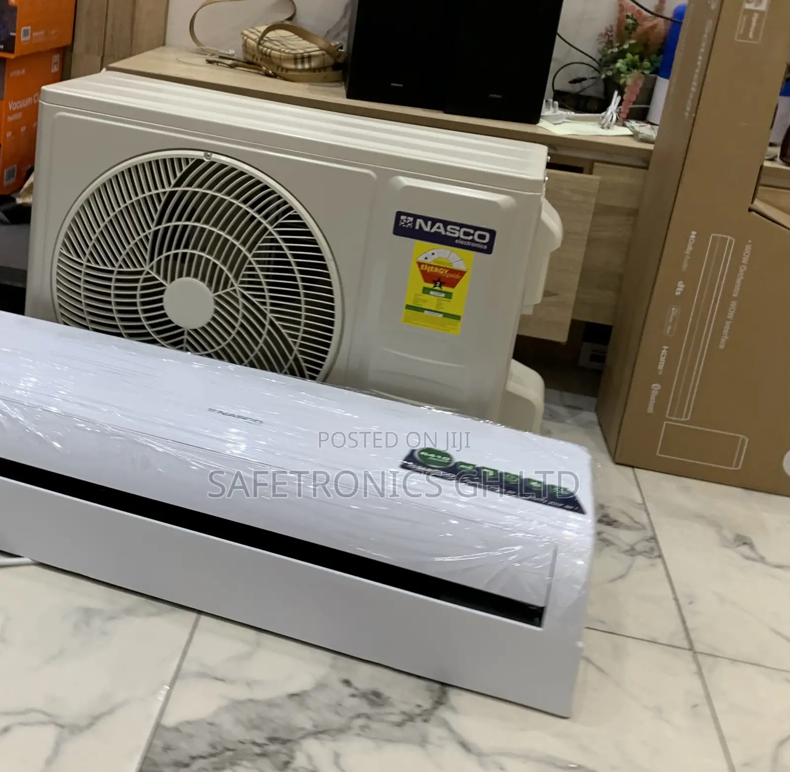 Adorable Sleek Nasco 1.5hp Split Dual Inverter R410 Air Condition