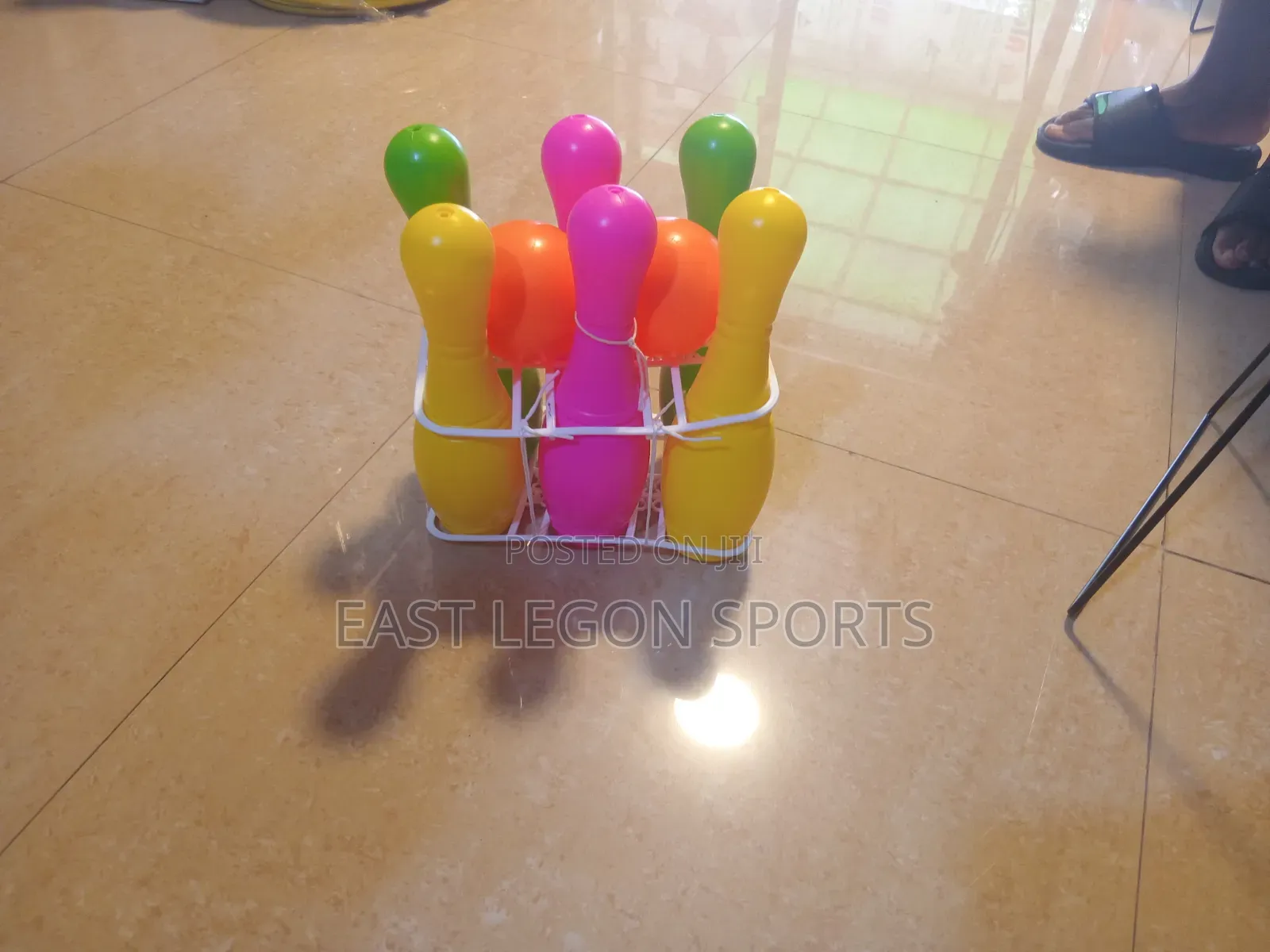Bowling Set Kids Toy Play Set With Ball X 2