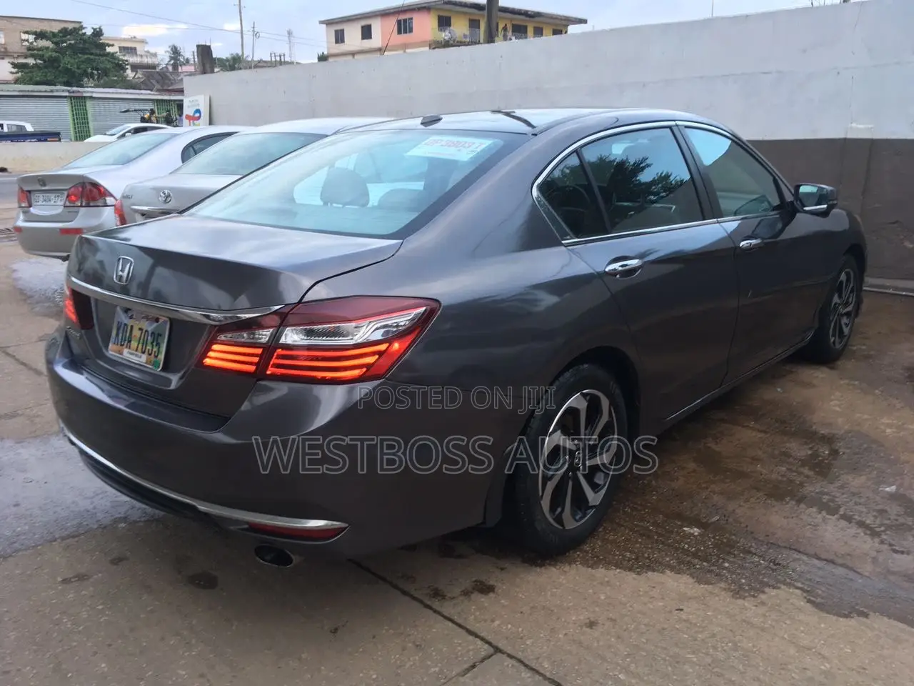 Honda Accord Sport SE 4dr Sedan FWD (2.4L 4cyl 2A) 2017 Gray