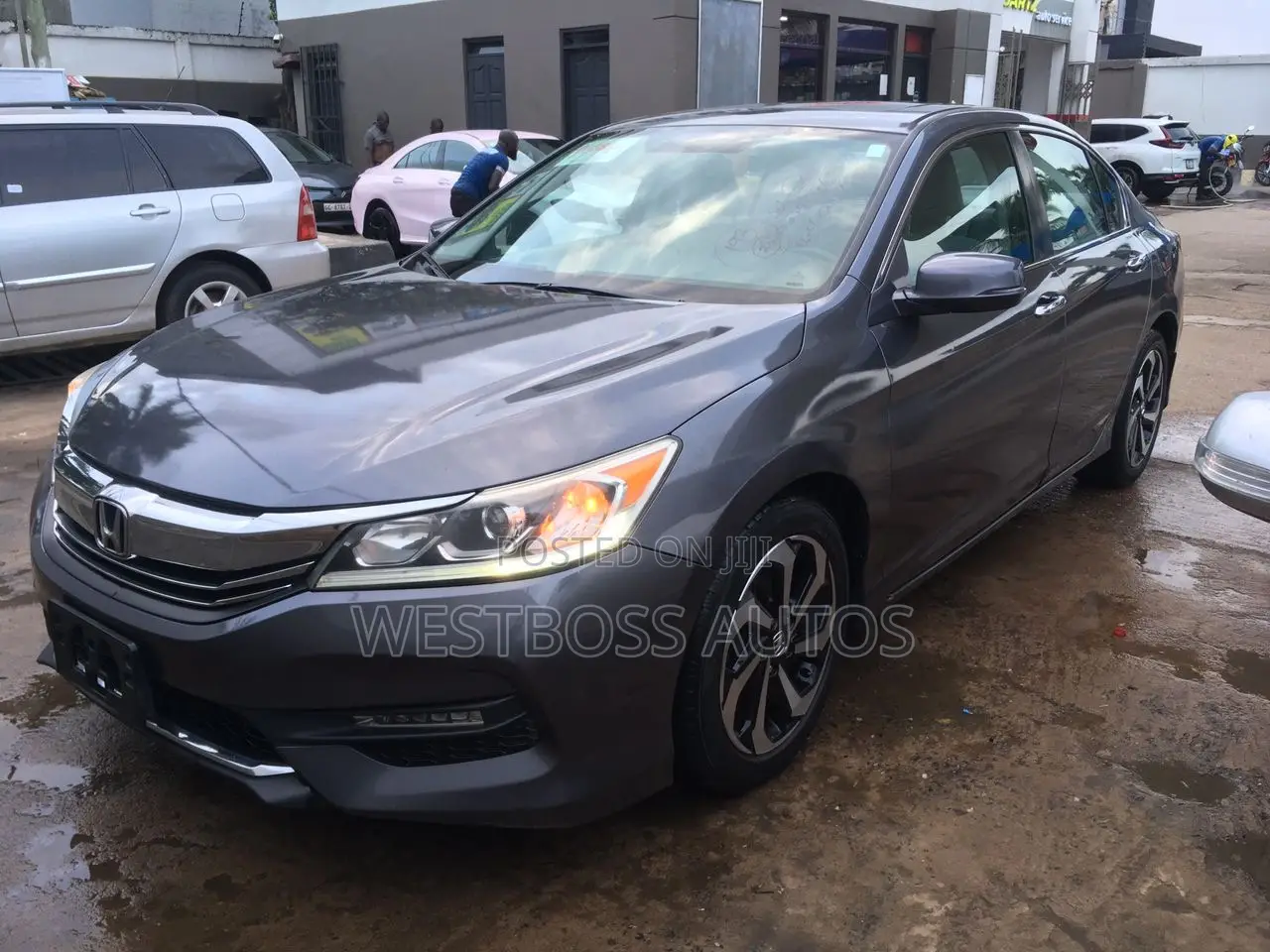 Honda Accord Sport SE 4dr Sedan FWD (2.4L 4cyl 2A) 2017 Gray