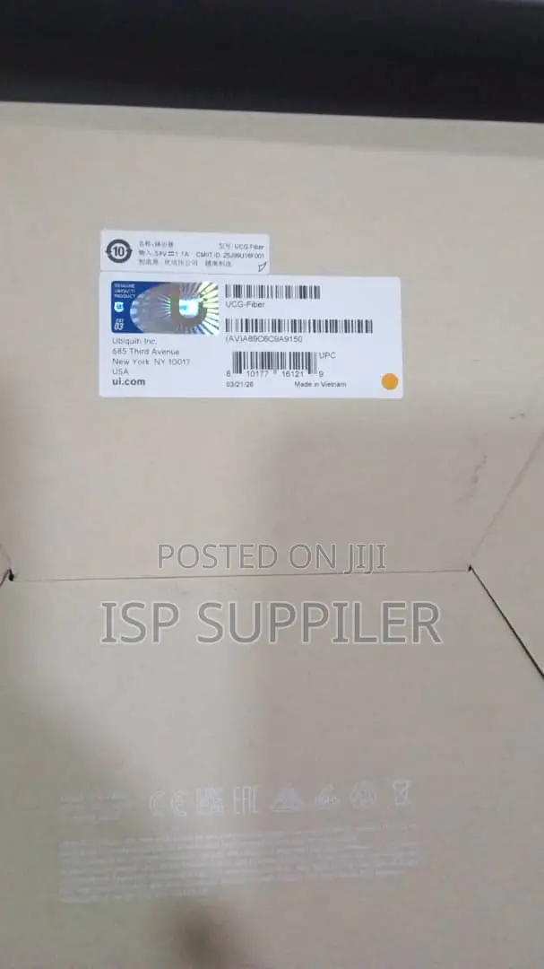 Ubiquiti Unifi Cloud Gateway Fiber