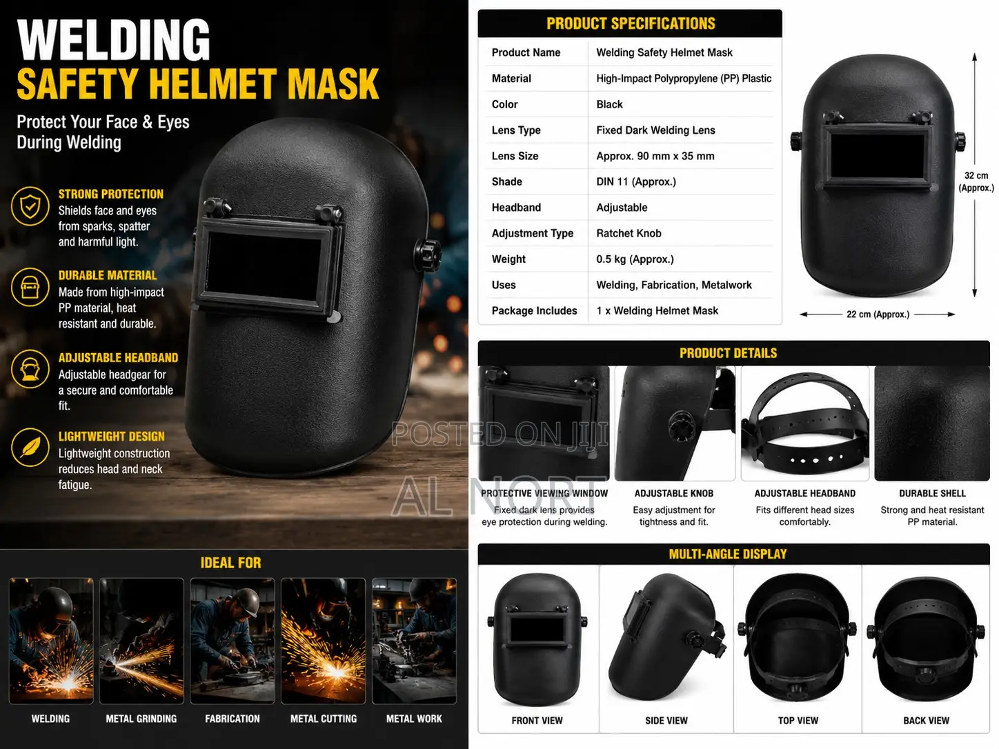 Welding Safety Helmet Mask
