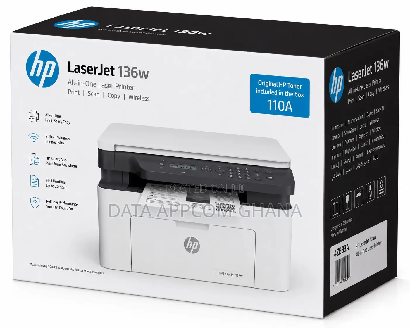 HP Laser MFP 136w