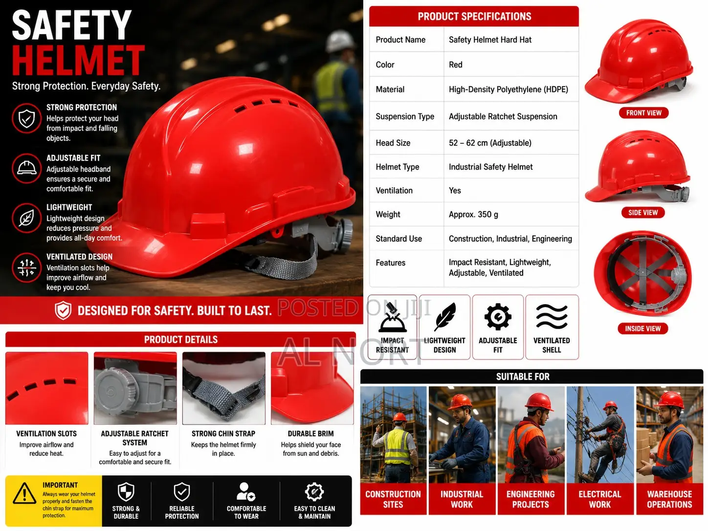 Safety Helmet Hard Hat