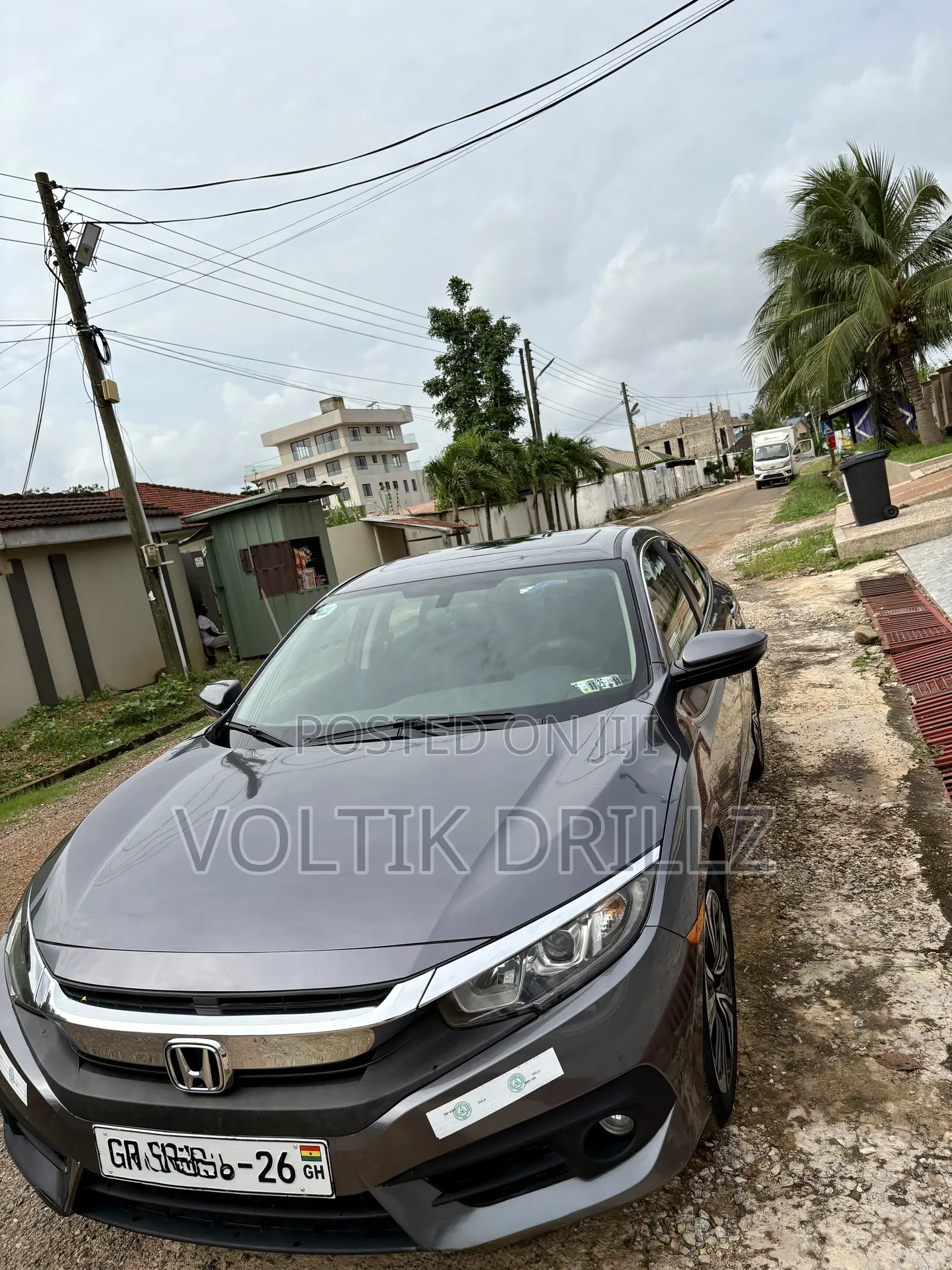 Honda Civic EX-L 4dr Sedan (1.5L 4cyl) 2016 Gray