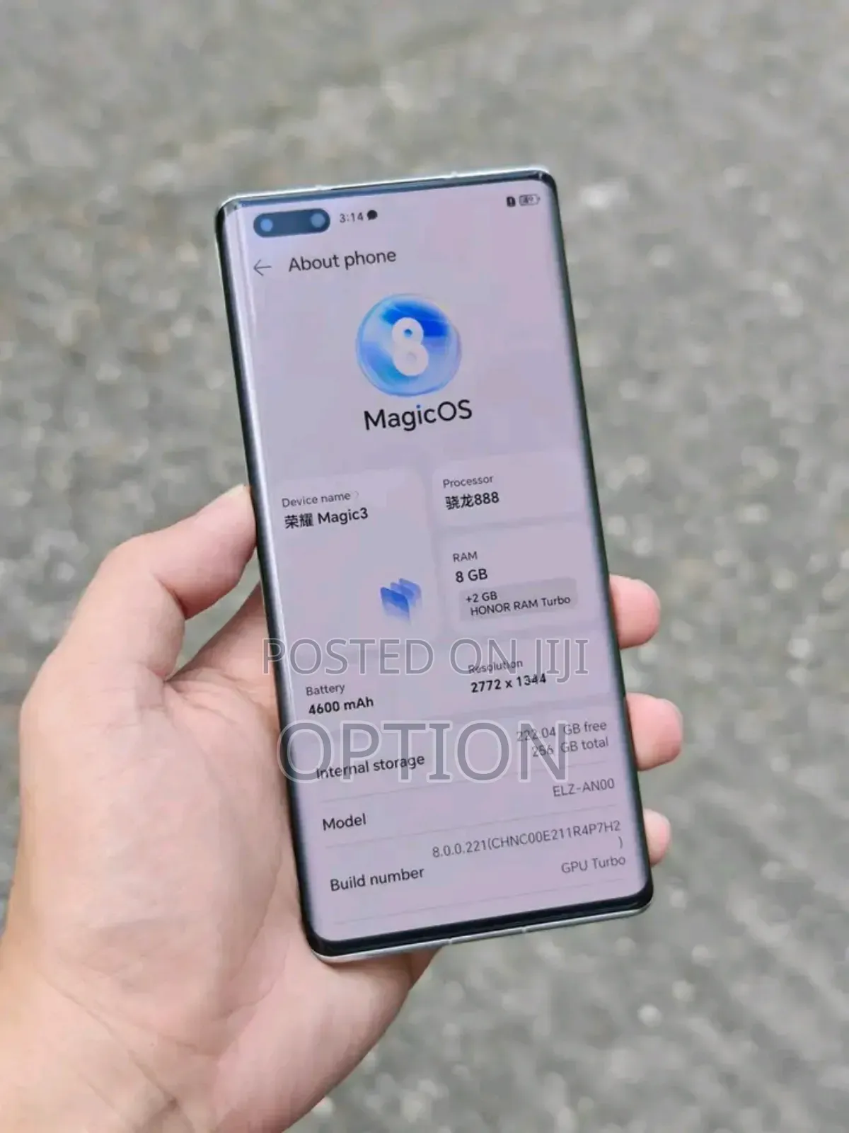 Honor Magic 2 256 GB Gray