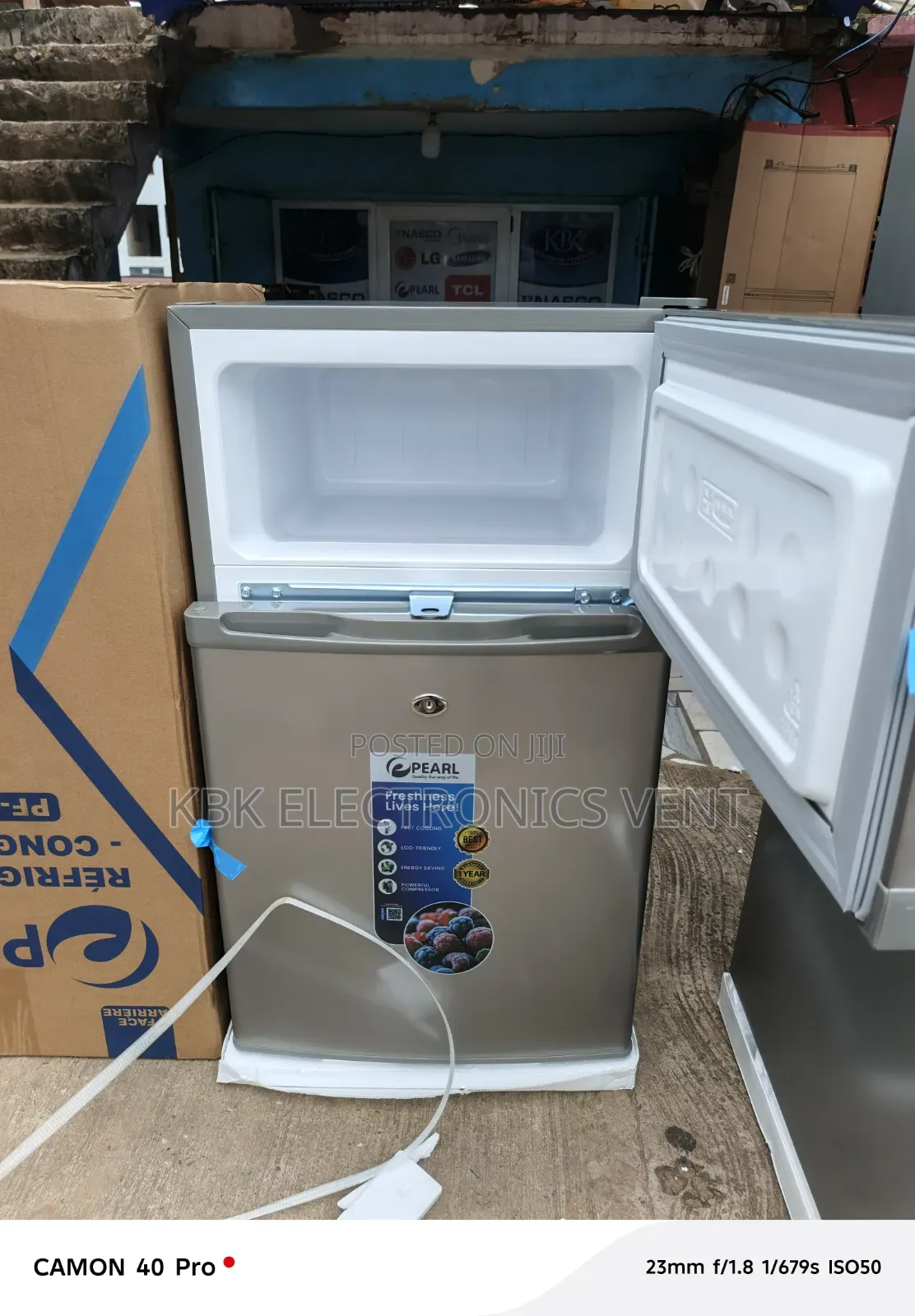 Pearl 85liter Table Top Double Door